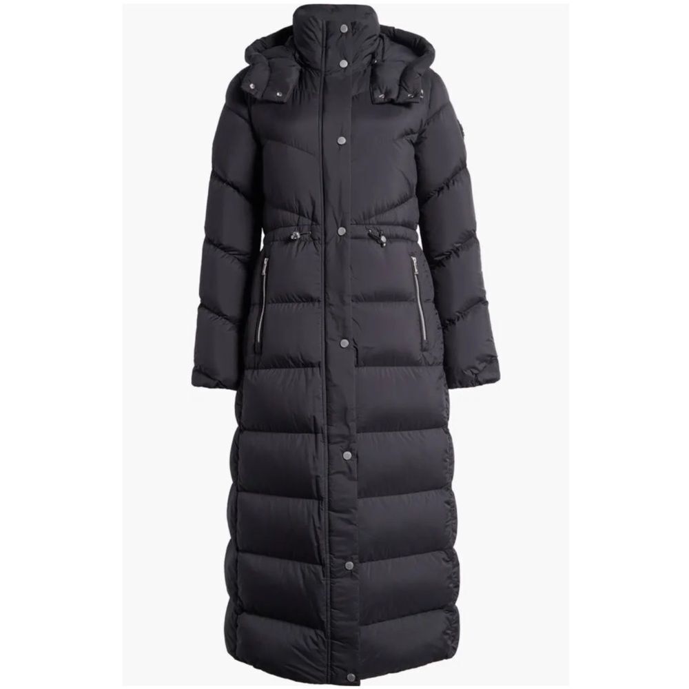 Moose Knuckles Belle Cote Long Down Puffer Coat size M